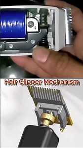 😱🤔How Hair Clipper work mechanism ? 😱 #shortvideo #youtubeshorts #machine #trending #funny