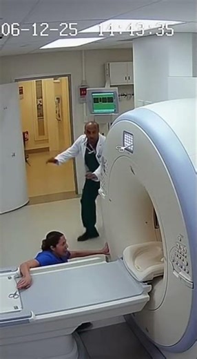 CCTV Shows Sudden MRI Magnet Pull Incident | LensHive