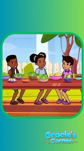Veggie Dance | Gracie’s Corner - Fun and Catchy Phonics Song