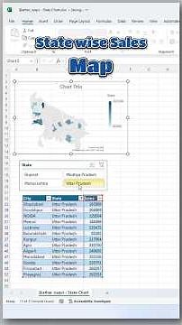 Master Excel Map Charts in seconds for Stunning Sales Reports