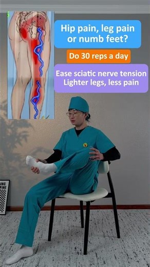 A Small Stretch That Makes a Big Difference for Sciatic Nerve and Leg Comfort