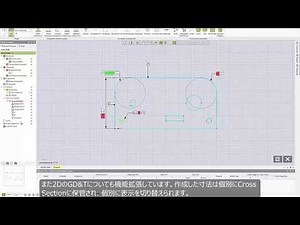 Control X チュートリアル - 断面寸法 -