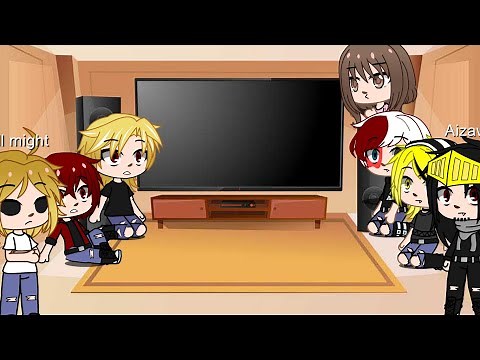 ~Mha reacts to Izuku Afton~//GCRV//Enji x Izuku Afton Au//