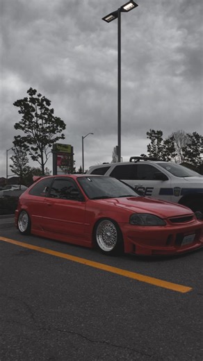 Honda Civic Hatchback JDM Car Enthusiast
