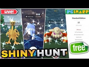 FREE PGSharp Key | Hunting Shiny G-Birds & Hetran | Mega Master League Battles | Pokémon Go LIVE