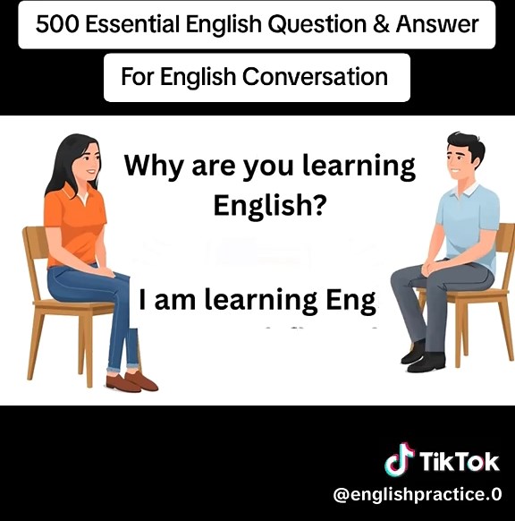 500 Essential Essential English Question & Answer. #englishspeaking #englishquestiinandanswer #englishclass #englishspeaking #englishtips