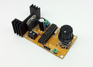 Brushed DC Motor Controller Using Rotary Encoder - Arduino Compatible - Electronics-Lab