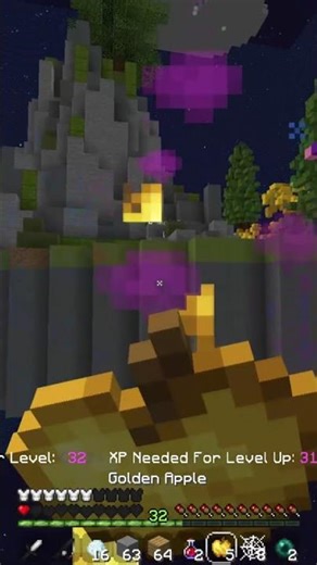 lil clutch #minecraft #blockclutch #skywars #pvp #enderpearl #bedwars