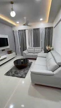 2 BHK Interior design Flat with 730 sq ft carpet | Modern Design | Pune