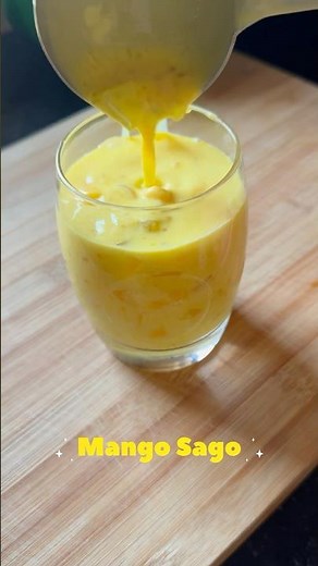 Mango Sago Recipe #mangosago #summerdrink