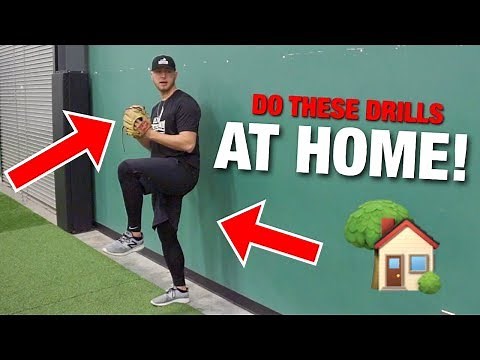 Baseball Pitching Drills You Can Do AT HOME!