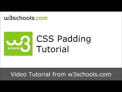 W3Schools CSS Padding Tutorial