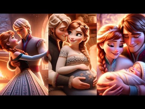 Anna's mom journey🍼👶 Anna pregnant and giving birth