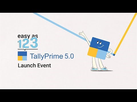 TallyPrime 5.0 | Live Launch 🎉