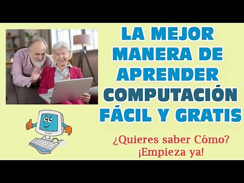Como aprender COMPUTACION GRATIS [DESDE CERO] | CURSO DE COMPUTACION en casa paso a paso