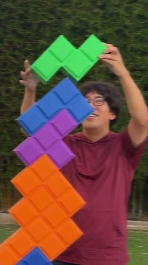 Building a GIANT Tetris Tower!