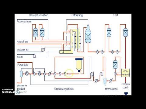 ammonia production main process