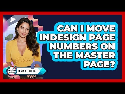 Can I Move InDesign Page Numbers On The Master Page?