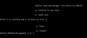 Fast Food Ordering System In C   With Source Code - Source Code & Projects