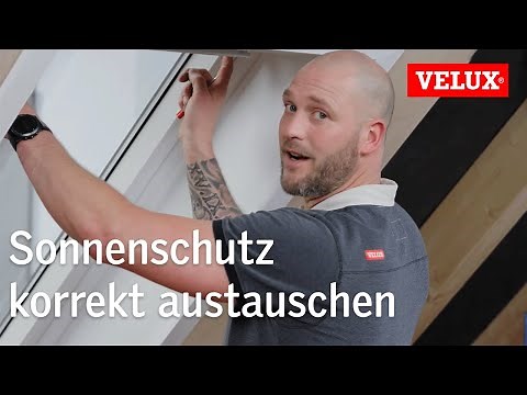 Austausch von VELUX Sonnenschutz