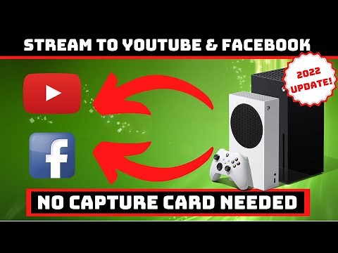 How To Stream From Xbox Series S To YouTube And Facebook Simultaneously (NO Capture Cards!)