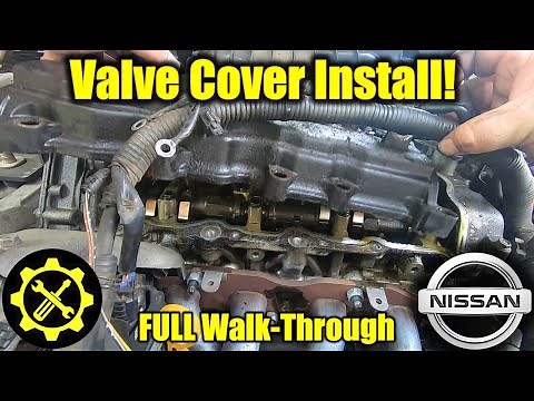 2007 - 2013 Nissan Altima 2.5 Liter - How to Replace the Valve Cover & Gasket: FULL Walk-through!