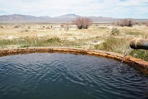 Alkali Flat Hot Springs - Hot Springs in Nevada