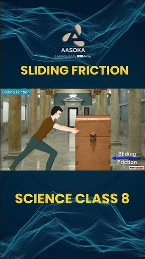 What is Sliding Friction? | Friction | Physics | Class 8 | CBSE | NCERT | AASOKA