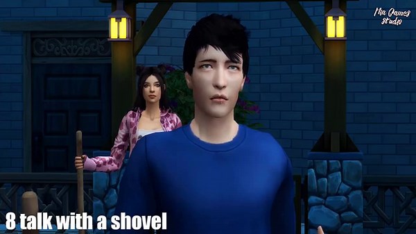 Horror animation sims 4 with a shovel / The Sims 4 Animation Pack DOWNLOAD