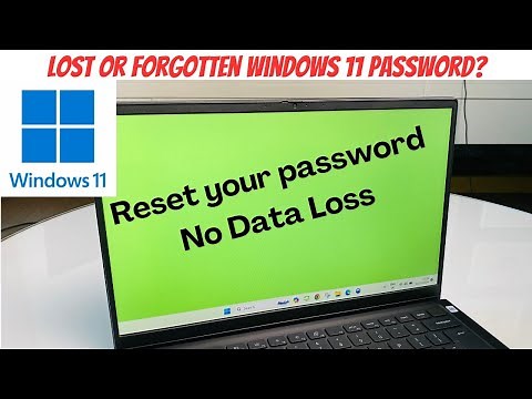 Reset Lost Forgot Windows 11 Password - Access computer again