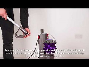 Dyson Small Ball™ upright vacuum Getting started UK