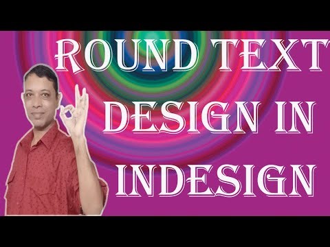 CURVE TEXT DESIGN IN INDESIGN | RANJITMONITOR