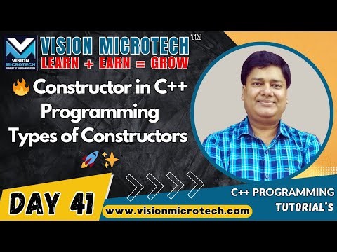 🔥 Constructor in C++ Programming | Types of Constructors 🚀 ✨