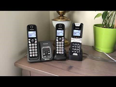 Panasonic KX-TGD560 BlueTooth Text Message Alert