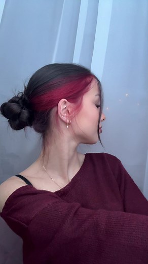 Skunk Stripe Hair Dye Transition Tutorial