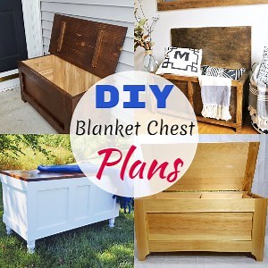 30 DIY Blanket Chest Plans That Are Totally Free - DIYnCrafty
