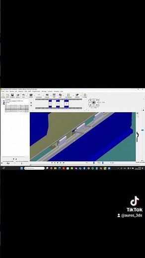 Bending simulation using Radan bend cnc software
