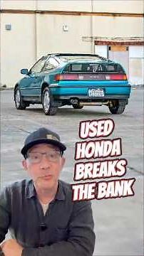 ...and deservedly so 🙂 #hondacrx #dailydriven #hondalover #japanesecars