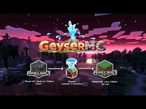 Geyser Minecraft [1.19]