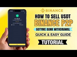 How to SELL USDT on Binance P2P using GoTyme Bank | Crypto App Tutorial