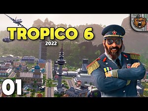 Governando pela "democracia" | Tropico 6 #01 | Gameplay 4k PT-BR