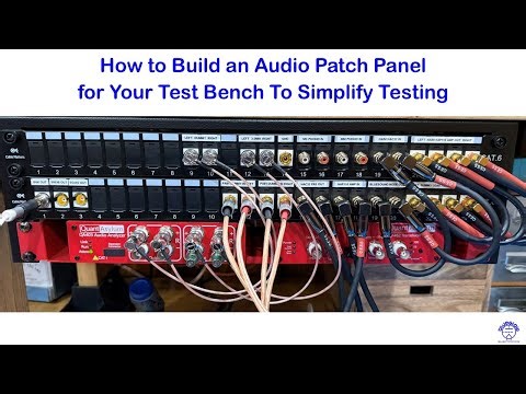 How to Build an Audio Test Bench Patch Panel to Simplify Testing
