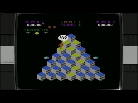 Q*bert (Atari 5200) – The Isometric Arcade Classic by Gottlieb | Puzzle, Action & Chaos!