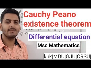 Cauchy peano existense theorem