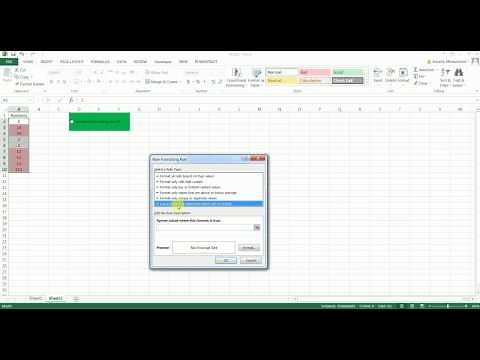 Trick: How to add on/off Button to conditional formatting in Microsoft Excel | #4