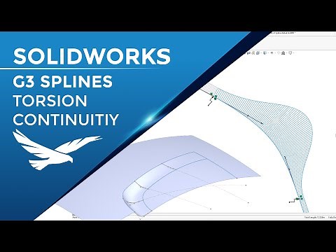 G3 Splines in SOLIDWORKS: Torsion Continuity