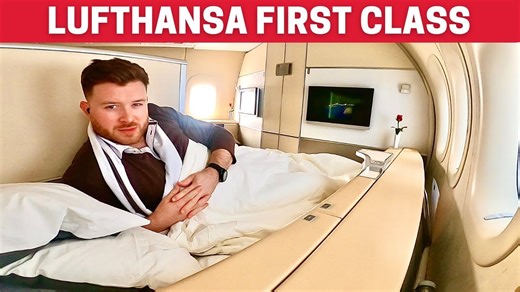 Inside Lufthansa First Class on the Boeing 747