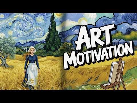 Van Gogh-Inspired Art Motivation for Artists