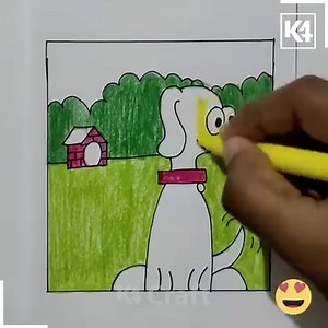 66K views · 1.8K reactions | How to Draw - Easy Paintings for Beginner :) | Kids Art & Craft | Facebook