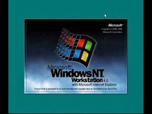 Windows NT Workstation 4.0 (Wii) - Installation and Demonstration